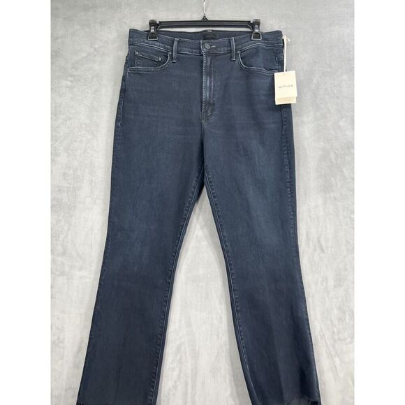 Mother The Insider Crol Step Fray Size 32 Night In Venice - Picture 2 of 10